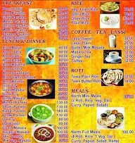 Chahat Ki Rasoi menu 1