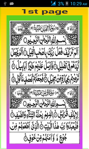 Ten Surahas of Quran