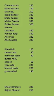 Mama's Paratha menu 7