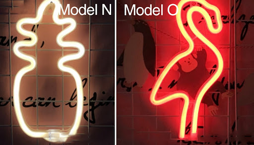 Title 3, LED Neon Sign Night Light INS Decoration Bright...