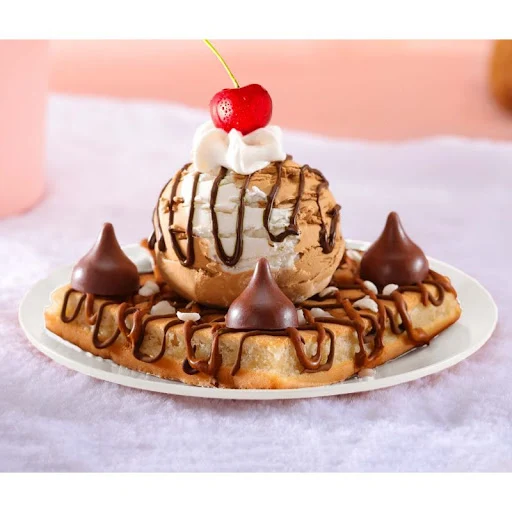 Hershey's Kisses Caramel Signature Waffle