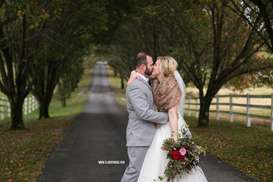 Fotografo di matrimoni Elaine Rohde (elainerohde). Foto del 8 settembre 2019