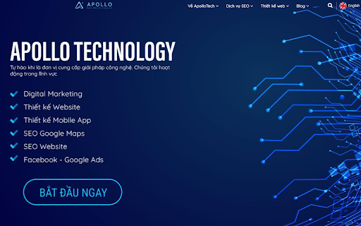 Thiết kế website ApolloTech