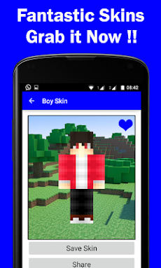 HD Boy Skins for Minecraft PEのおすすめ画像3