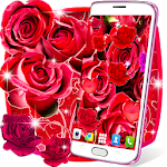 Cover Image of Herunterladen Red rose live wallpaper 2.9 APK