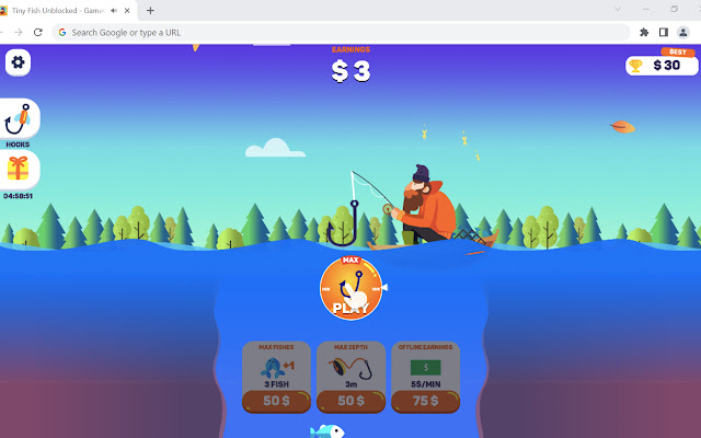 Tiny Fishing Unblocked Chrome extension