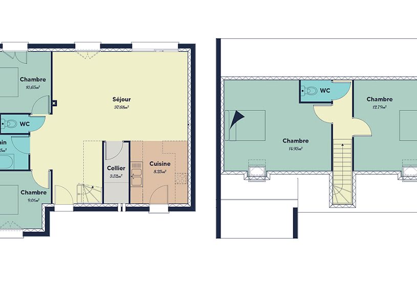  Vente Terrain + Maison - Terrain : 360m² - Maison : 100m² à La Norville (91290) 