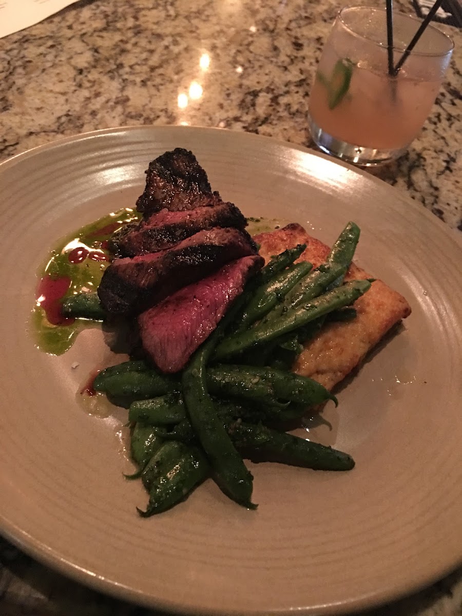 Steak entree