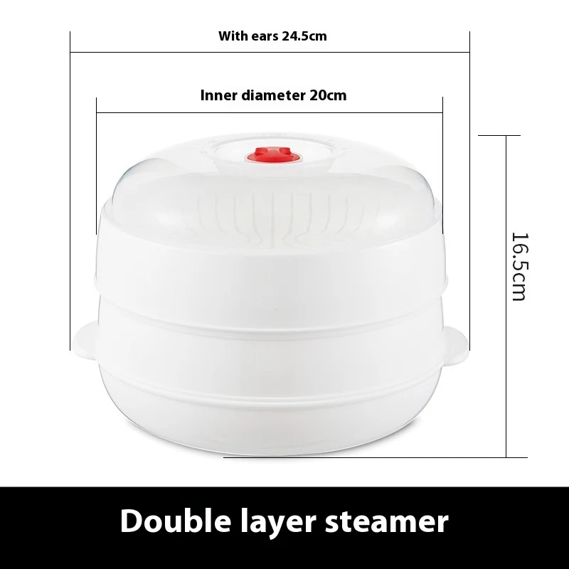 Micro-ondes pour boîtes à déjeuner rondes binaurales Parfait pour réchauffer les repas au bureau ou à la maison Simple et pratique pour des repas chauds rapidement