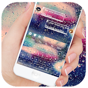 Colored Water Drop Keyboard Theme  Icon