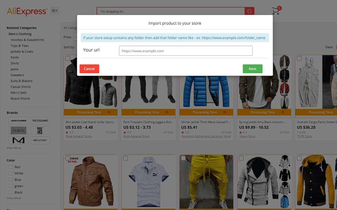 Opencart AliExpress Importer Preview image 6