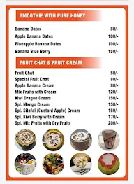 Unity Fresh Fruits menu 2