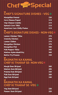 Mysuru Gonguras menu 6