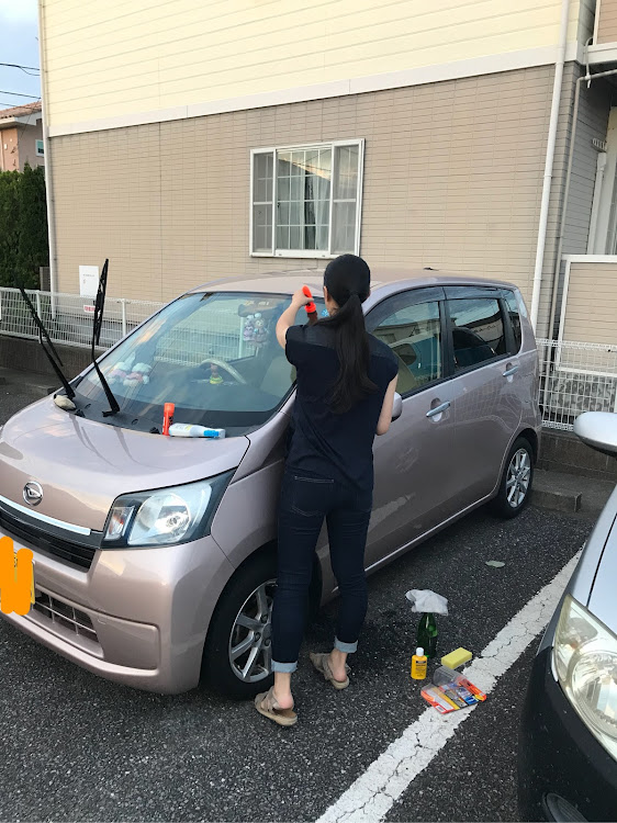 怜太さんが投稿した洗車・雨に備えて・ガラコ・サイドミラーはやってあげたに関するカスタム事例の投稿画像1枚目