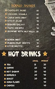 Kullukki menu 3