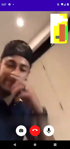 Screenshot Neymar Fake Chat & Video Call