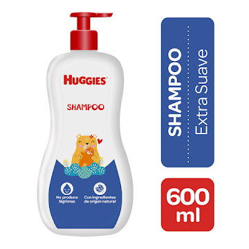 Shampoo Huggies Extra Suave x 600 ml  