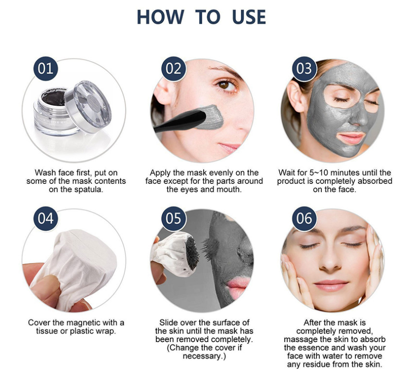 Masque de boue aux algues marines pour une peau éclatante. Nettoyage en profondeur, hydratation et revitalisation naturelle pour le visage.