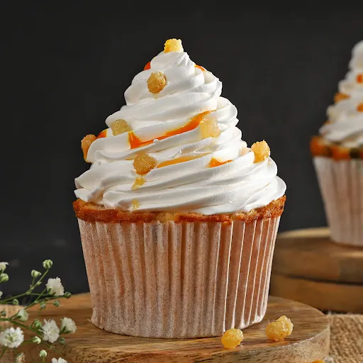 Creamy Butterscotch Cupcake