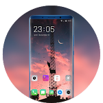 Cover Image of Download Theme for Oppo A83 | Beauty Sunset glow 2.0.1 APK