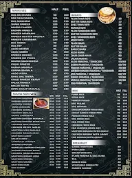 Indian & Chinese Dragon menu 2