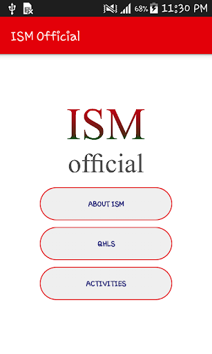 ISM KERALA OFFICIAL