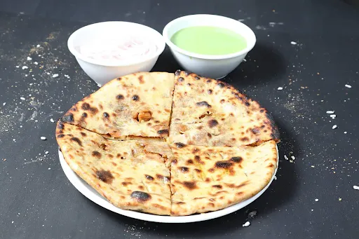 Stuffed Soya Keema Parantha