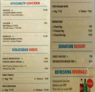 Domino's Pizza menu 1