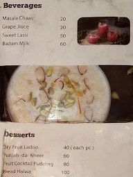 Fud Da Punjab menu 1