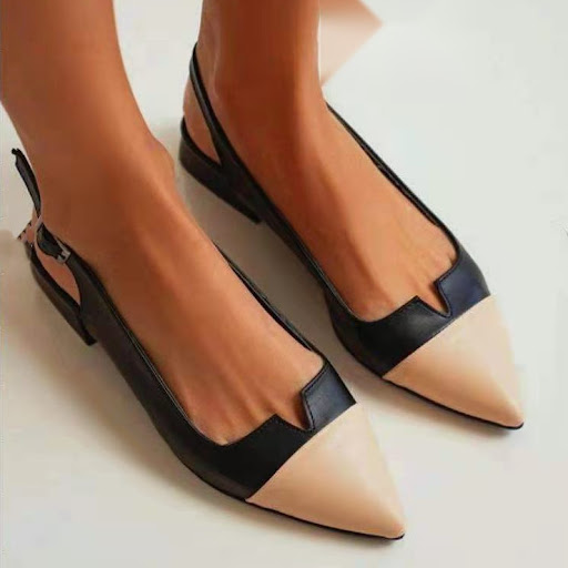 Title 3, Womens Shoes Pointed Toe Flat Bottom Pumps Col...