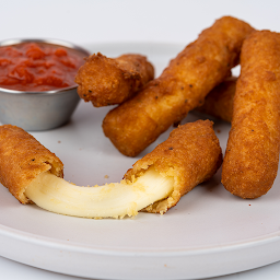 Cheesy Mozzarella Sticks