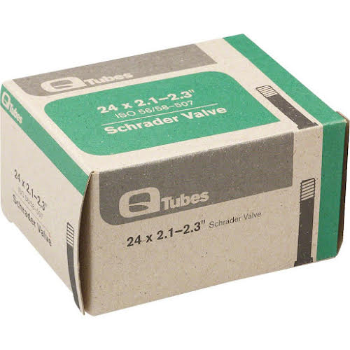 Q-Tubes Schrader Tube Low Lead Valve 24 x 2.1-2.3" 