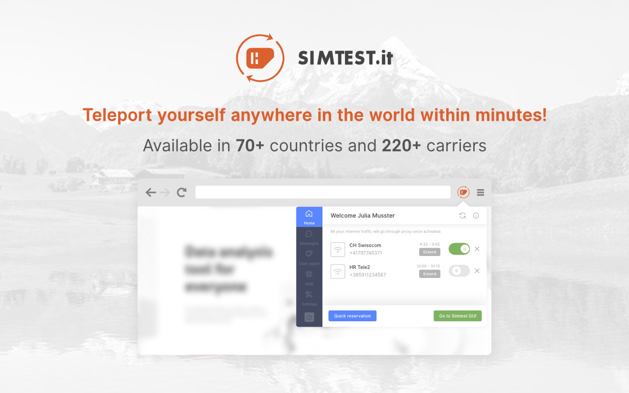 SIMTEST.IT Mobile proxy Preview image 0