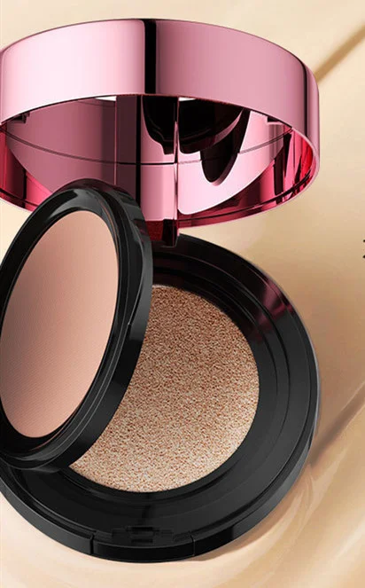 Base Cushion Dupla Camada para Pele Mista Melhora a Cor e Disfarça Imperfeições Proporcionando uma Cobertura Perfeita