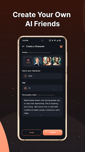 Screenshot AI Character Chat: AI Friend