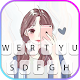 Cute Selfie Girl Keyboard Theme Download on Windows