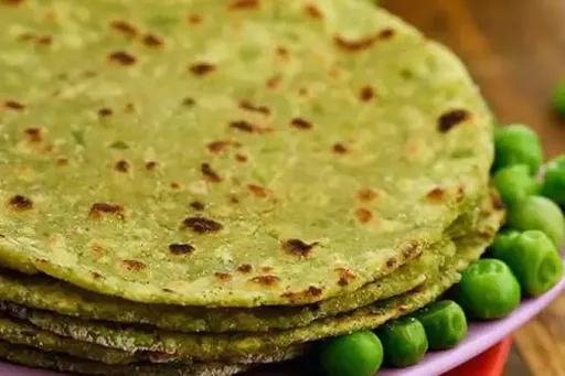 Green Peas Paratha