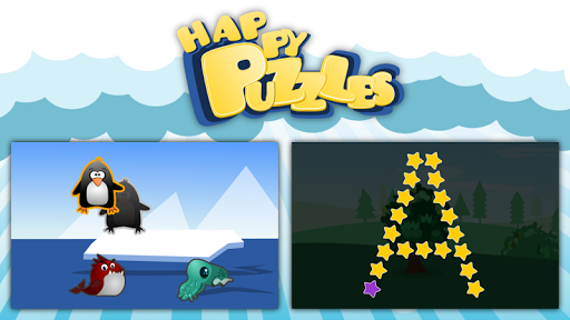 Happy puzzles educational game