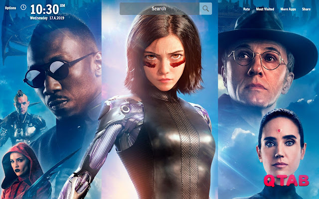 Alita Battle Angel New Tab Wallpapers