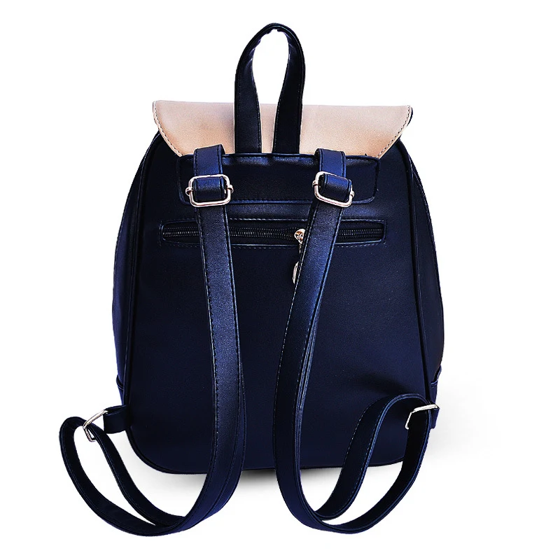 Mochila feminina estilo coreano com laço, bolsa escolar para estudantes. Confortável e charmosa, ideal para escola, faculdade e uso diário.