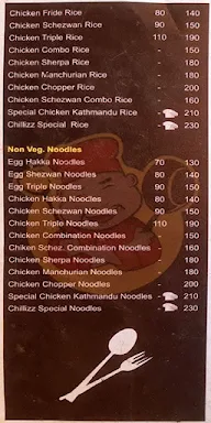 Chillizz Chinese Corner menu 4