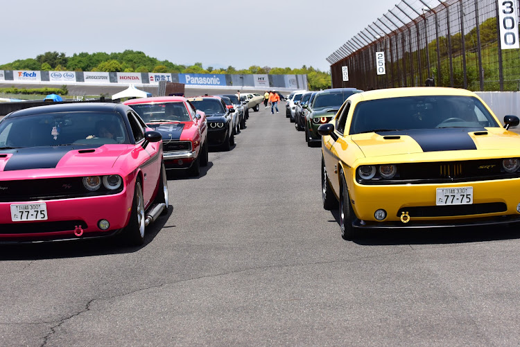 チャレンジャーのdodgechallenger・SUXON RACING・MOPAR MEET・ダッジチャレンジャー・モビリティリゾートもてぎに関するカスタム事例の投稿画像3枚目