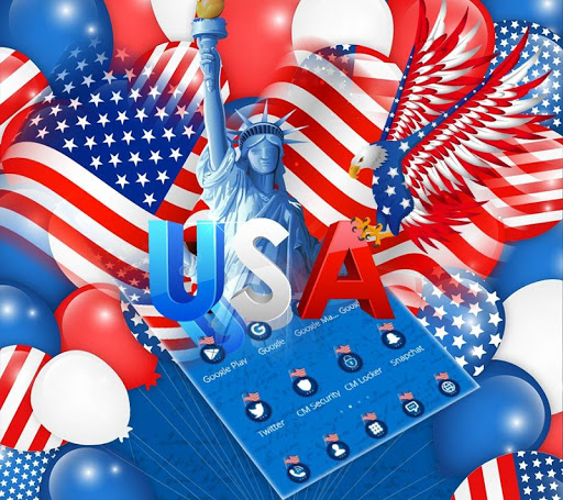 American Flag Theme 2018
