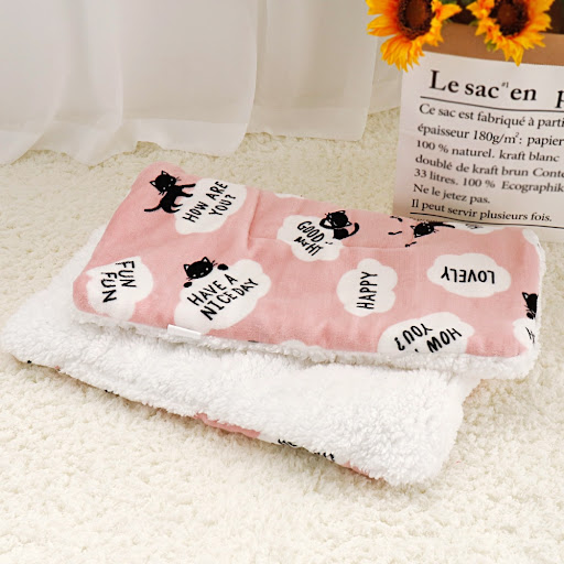 Title 3, Luxurious soft lambskin pet blanket for dogs an...
