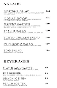 Barbados Salads menu 2