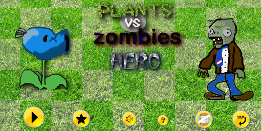 Action Plants vs zombies Hero