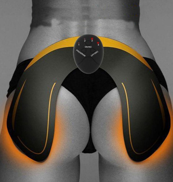 EMS Hip Muscle Training Stimulator Trainer Abs Fitness Massager Buttocks Butt Lifting Trainer Slimming Weight Loss Massa