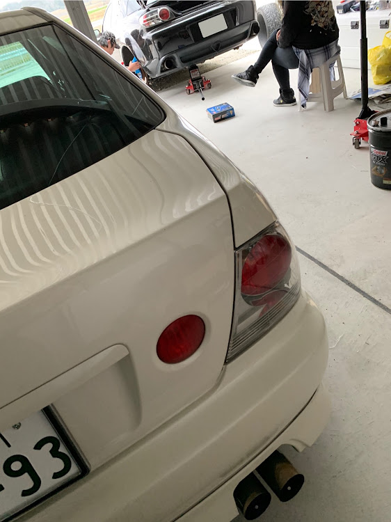 アルテッツァのDIY・愛車に感謝・爪折りに関するカスタム事例の投稿画像1枚目