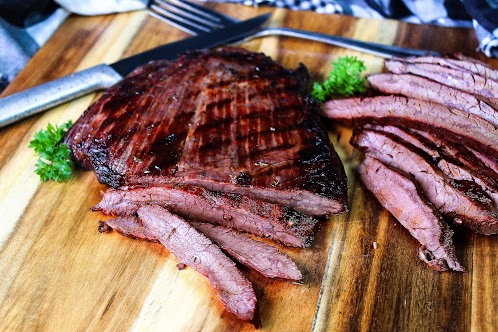 Grilled Sesame Flank Steak