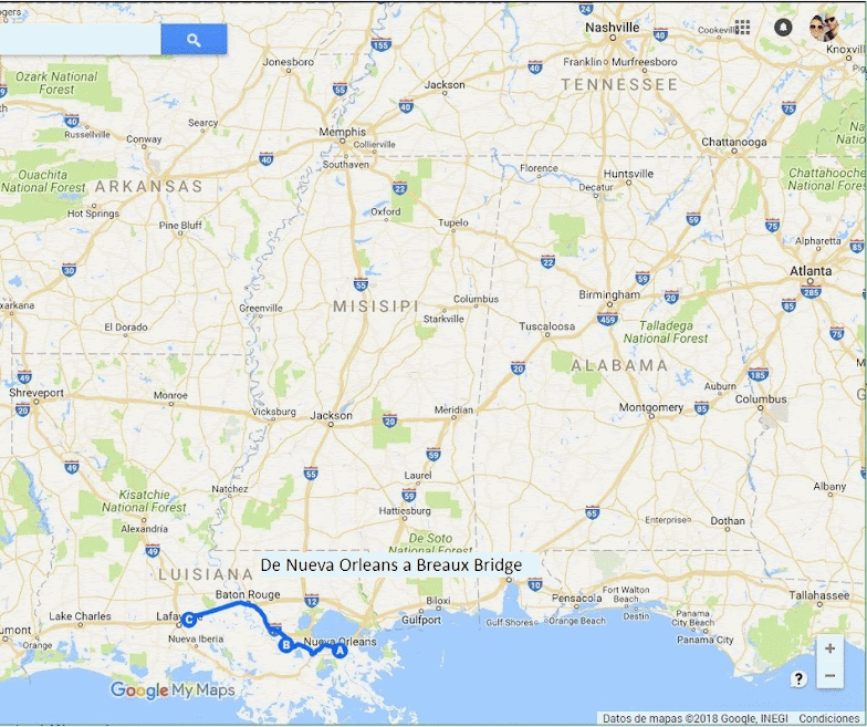 Dos semanas en el Deep South de Estados Unidos - Blogs of USA - Ruta circular por Louisiana, Mississippi, Tennessee y Alabama (1)